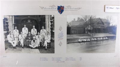 cc01096 1st Lent 1925.jpg; cc01096; Christ's College Lent Boat 1925; picture